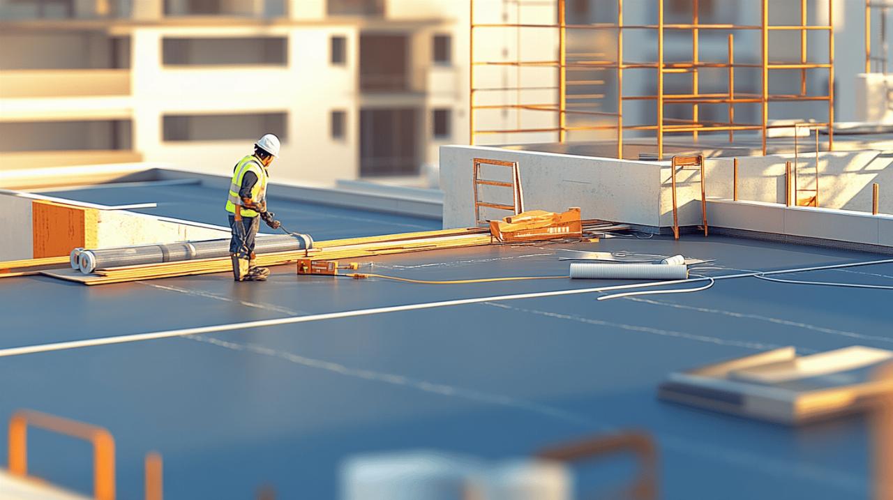 Les avantages de l’EPDM face au TPO pour votre toiture plate