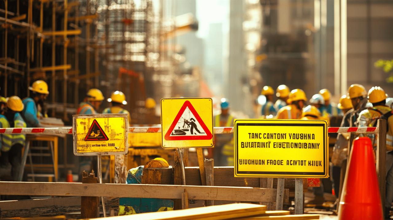 Responsabilites partagees : architectes et entreprises face aux obligations d’affichage du panneau de chantier